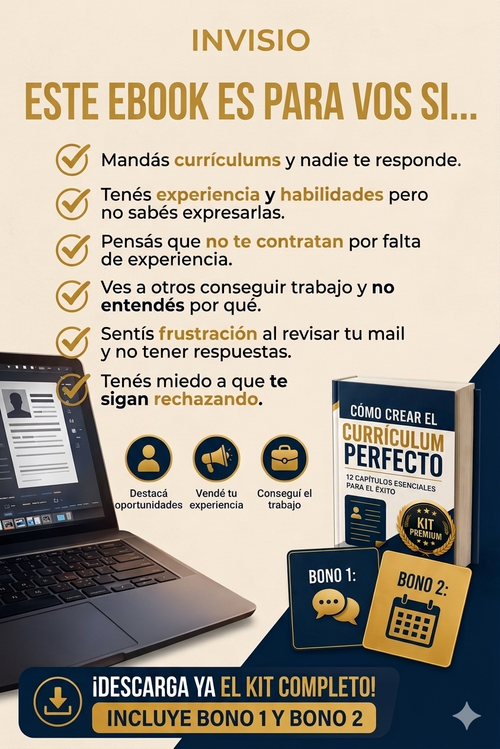 CÓMO CREAR EL CURRÍCULUM PERFECTO